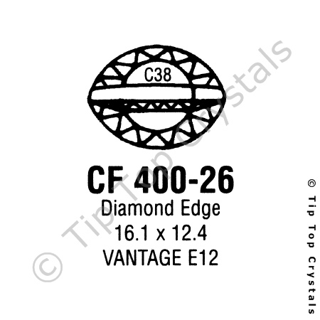 GS CF400-26 Watch Crystal