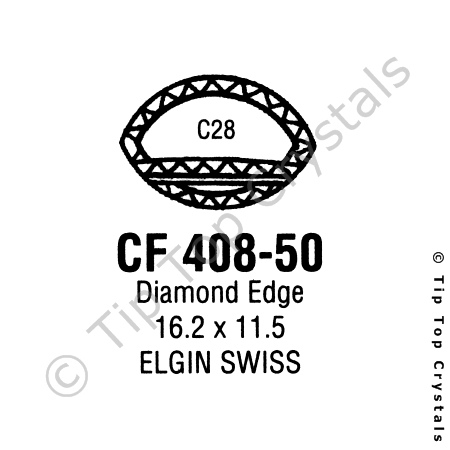 GS CF408-50 Watch Crystal