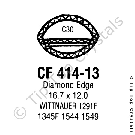 GS CF414-13 Watch Crystal