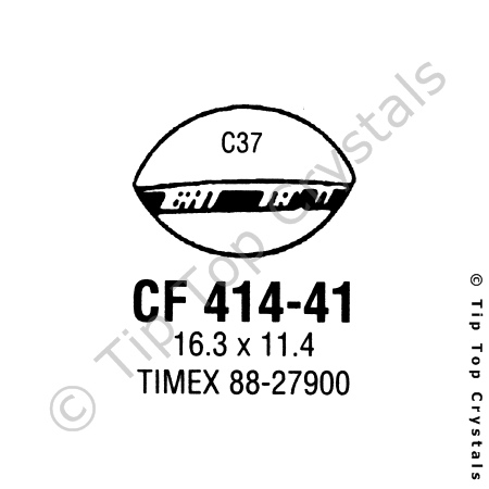 GS CF414-41 Watch Crystal