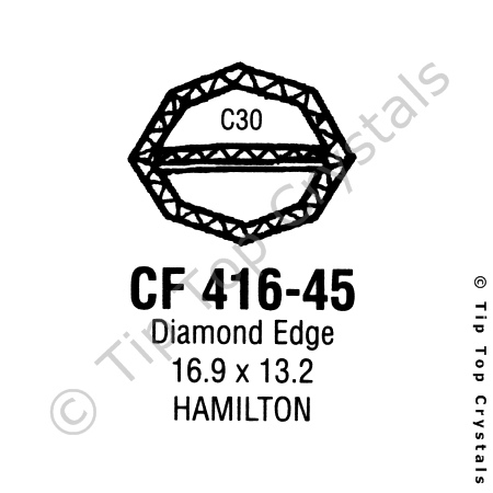 GS CF416-45 Watch Crystal