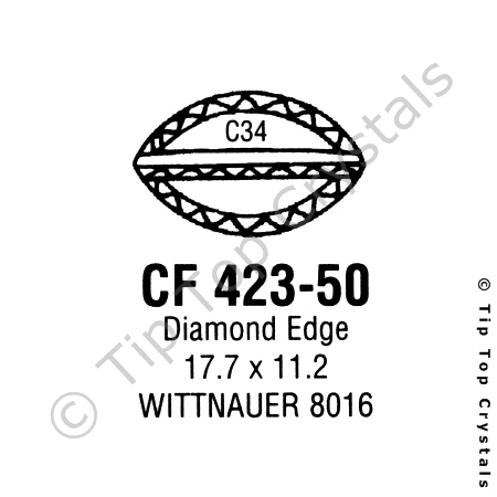 GS CF423-50 Watch Crystal