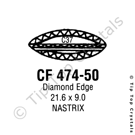 GS CF474-50 Watch Crystal