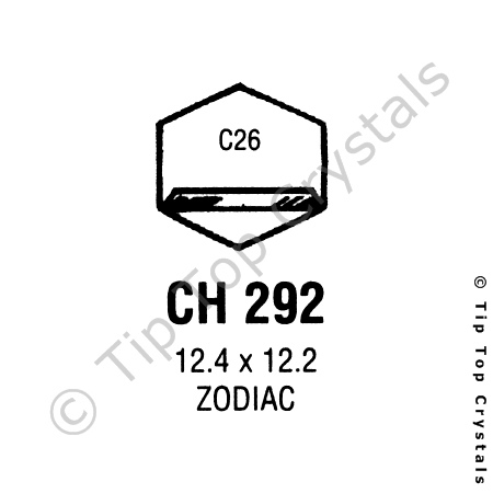 GS CH292 Watch Crystal