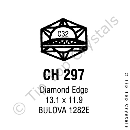 GS CH297 Watch Crystal
