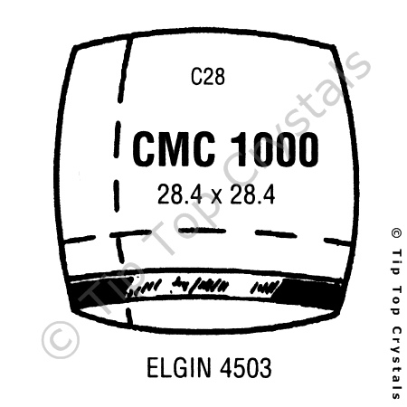 GS CMC1000 Watch Crystal
