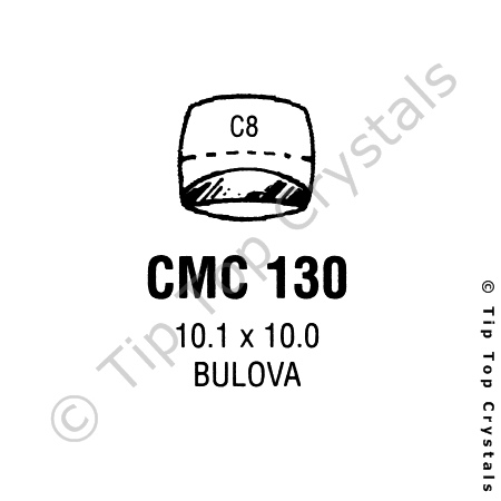 GS CMC130 Watch Crystal