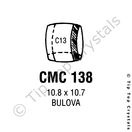 GS CMC138 Watch Crystal