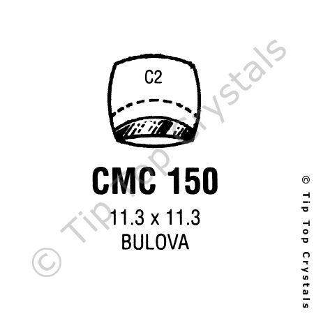 GS CMC150 Watch Crystal