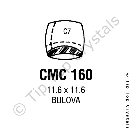 GS CMC160 Watch Crystal
