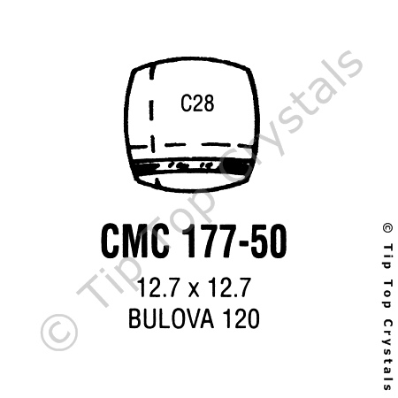 GS CMC177-50 Watch Crystal