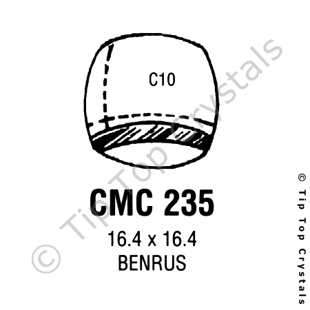 GS CMC235 Watch Crystal