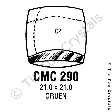 GS CMC290 Watch Crystal