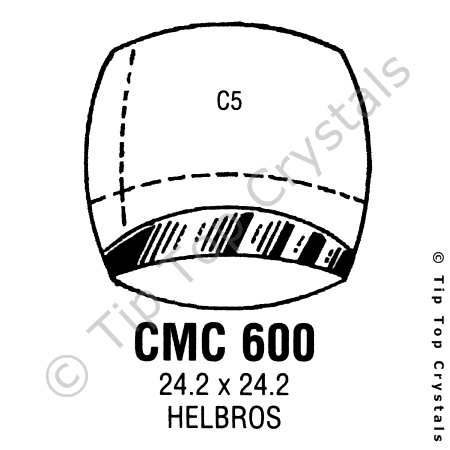 GS CMC600 Watch Crystal