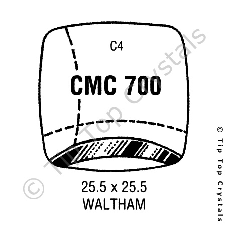 GS CMC700 Watch Crystal
