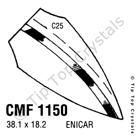 GS CMF1150 Watch Crystal