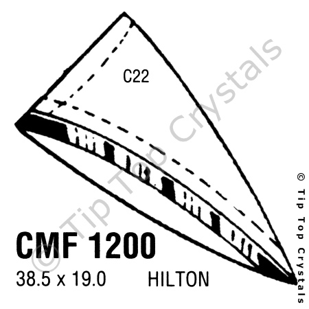 GS CMF1200 Watch Crystal