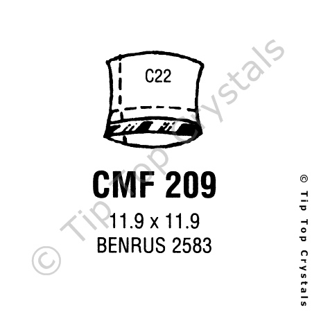 GS CMF209 Watch Crystal