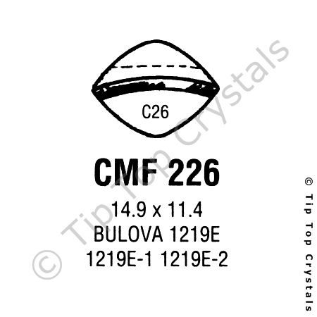 GS CMF226 Watch Crystal