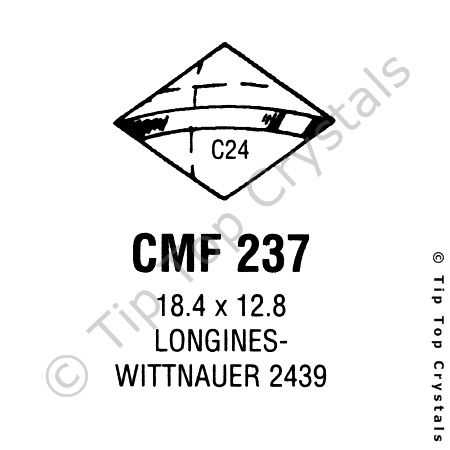 GS CMF237 Watch Crystal