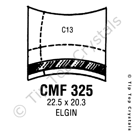 GS CMF325 Watch Crystal