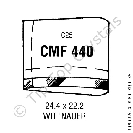GS CMF440 Watch Crystal