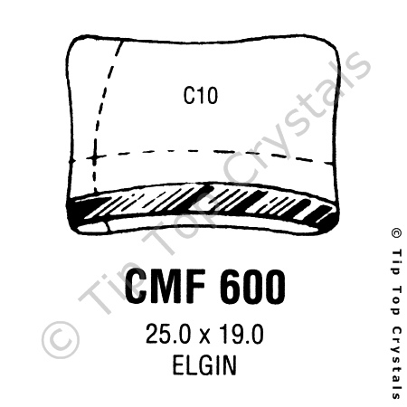 GS CMF600 Watch Crystal