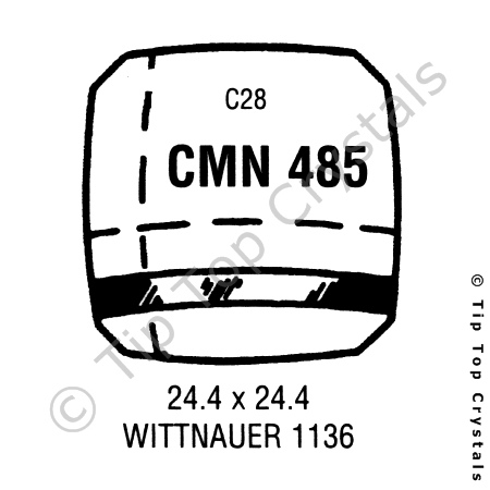 GS CMN485 Watch Crystal