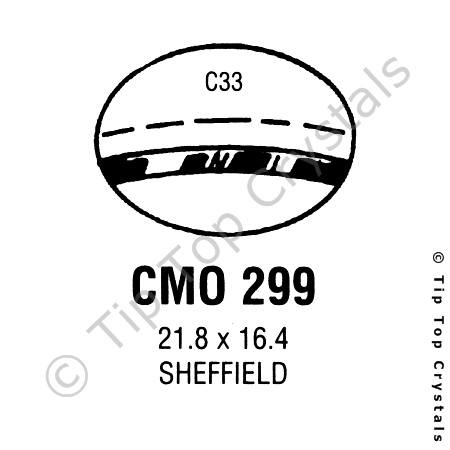 GS CMO299 Watch Crystal