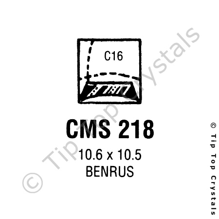GS CMS218 Watch Crystal