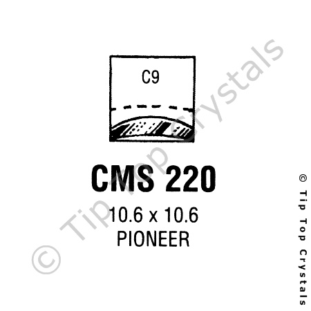 GS CMS220 Watch Crystal