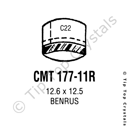 GS CMT177-11R Watch Crystal