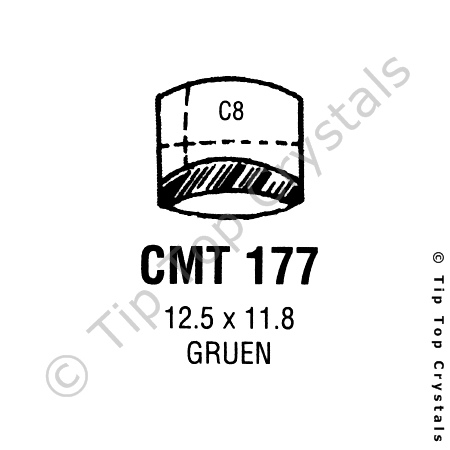 GS CMT177 Watch Crystal