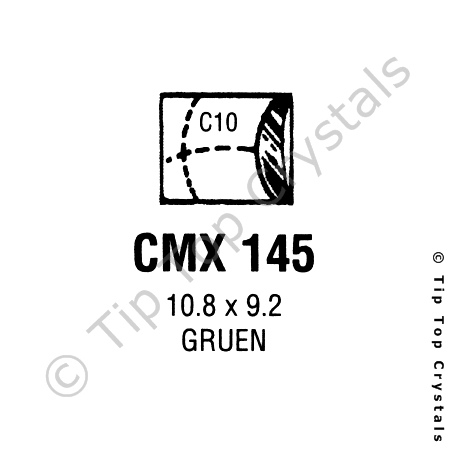 GS CMX145 Watch Crystal