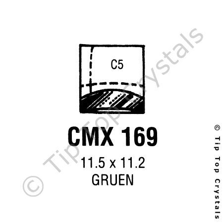GS CMX169 Watch Crystal