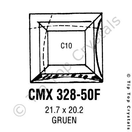 GS CMX328-50F Watch Crystal