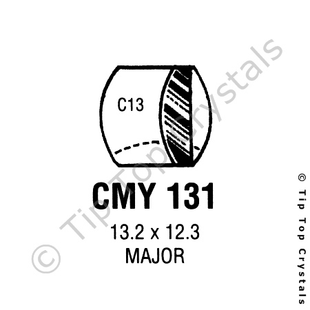 GS CMY131 Watch Crystal