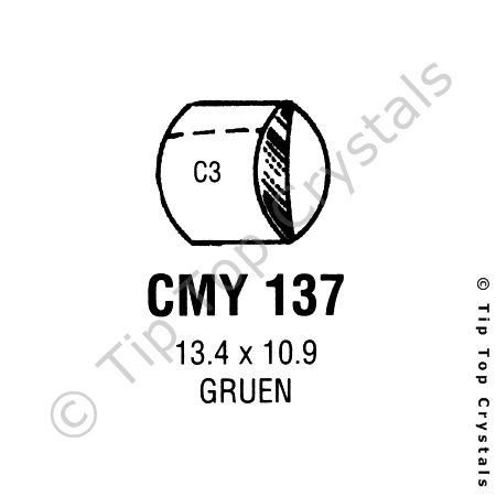 GS CMY137 Watch Crystal