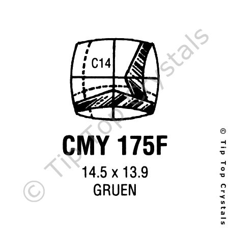 GS CMY175F Watch Crystal