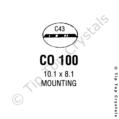 GS CO100 Watch Crystal