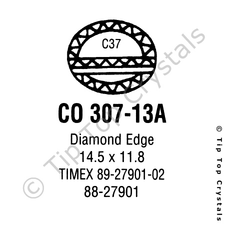 GS CO307-13A Watch Crystal