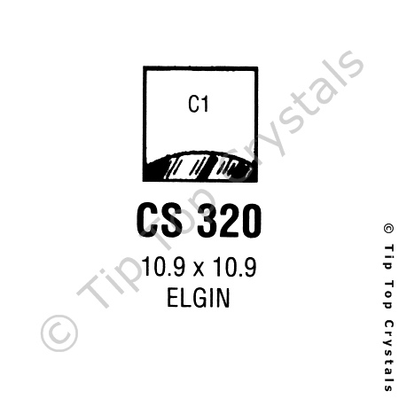 GS CS320 Watch Crystal