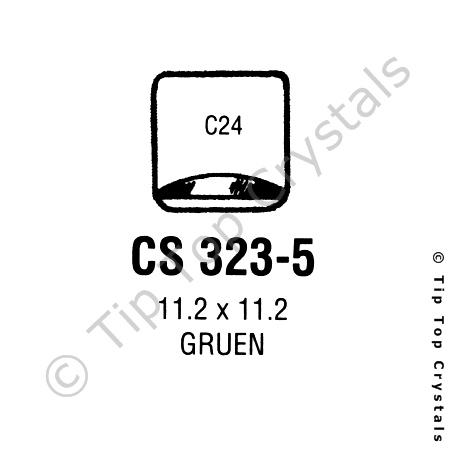 GS CS323-5 Watch Crystal
