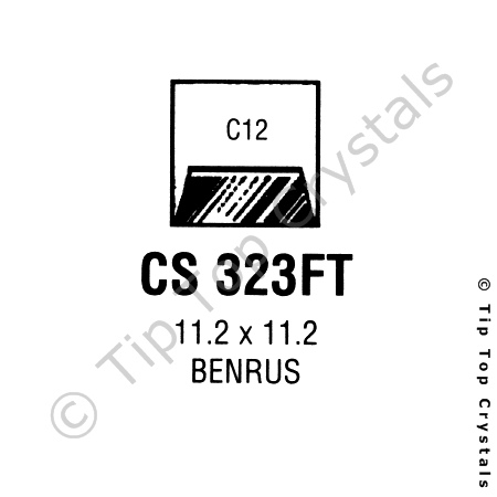 GS CS323FT Watch Crystal