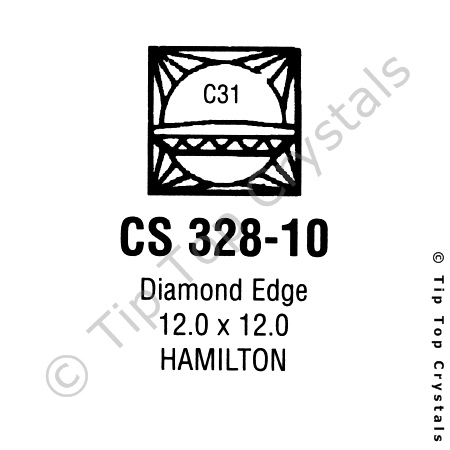 GS CS328-10 Watch Crystal