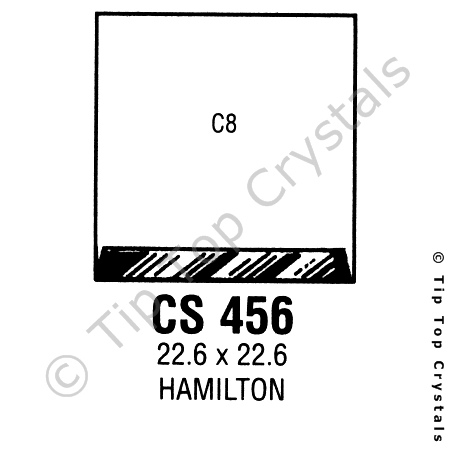 GS CS456 Watch Crystal