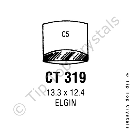 GS CT319 Watch Crystal