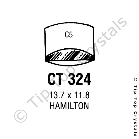 GS CT324 Watch Crystal