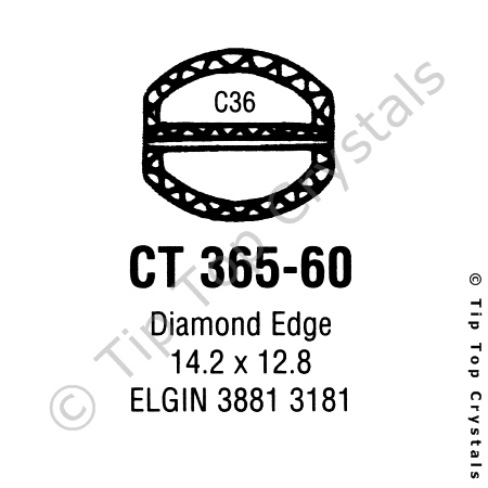 GS CT365-60 Watch Crystal