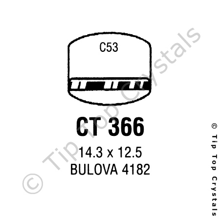 GS CT366 Watch Crystal